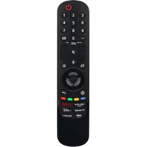 Voice Replace Magic Remote Control MR24GA Compatible with LG TV 2024 OLED65B4AUA 75QNED85TAA 75QNED90TAA 43QNED80TUC 43UT7550AUA 65QNED90TAA OLED48B4AUA 55QNED80TUC 86QNED99TUA 65QNED85TAA 65UT7550AUA