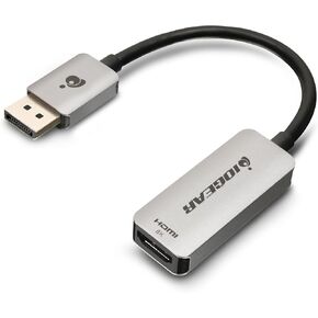 IOGEAR 8K Active Displayport to HDMI Adapter, HDR10+, HDCP 1.4, HDCP 2.3, DP 1.4, GDPHD8KA