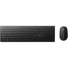 Alogic Echelon USB-C Rechargeable Wireless Mouse and Keyboard for Windows | Wireless Keyboard & Mouse | Designed for The Modern Office | Windows | Black