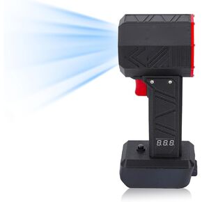 Electric Air Duster Fan, Lightweight Compact Design Mini Blower, 1KG Thrust Compressed Air Duster, Stepless Speed Control, Brushless Motor