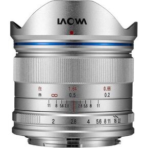 Venus Laowa 7.5mm f/2 Lens for Micro Four Thirds, Silver