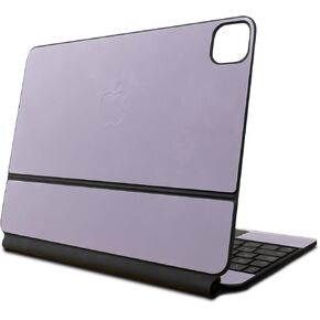 Skin Compatible with Apple Magic Keyboard for iPad Air 11-inch (M2) 2024 - Solid Lilac - Premium 3M Vinyl Protective Wrap Decal Cover - Easy to Apply | Crafted in The USA by MightySkins