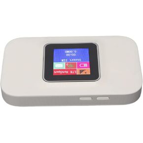 Pocket 5G 300Mbps Router, Mobile Router with SIM Card Slot, Mini Smart Router for Europe Home, Network Router, Support Multiple Encryption, Plug and Play