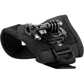 Wrist Strap Band Holder 360° Rotation Hand Wrist Strap Band Mount Arm Belt Glove Hand Mount Strap Wristband for Hiking for 4/3+/3/2/1