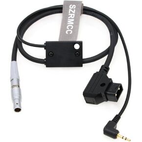 SZMRCC for ARRI cforce RF Cmotion cPRO Motor to Canon C500 C300 Run Stop Power Y Cable 7 Pin (5+2) Male CAM to 2.5mm LANC/D-Tap