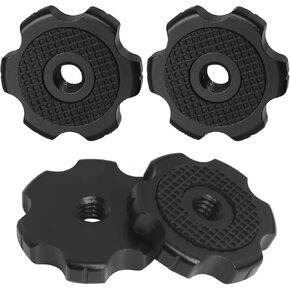 2PCS Aluminium Alloy Nut with Spacer 1/4 Inch with Spacer DSLR Hot Shoe Conversion Base Single Locking Tab Camera Arm Monitor Universal Base for Camera Connection to Microphone or Tripod