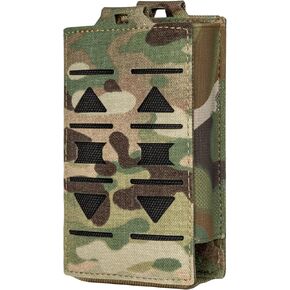 Single Mag Pouch 5.56mm Rifle Magazine Pouches Molle Elastic Magazine Holder for M4 AR 5.56 Magazines 500D Nylon