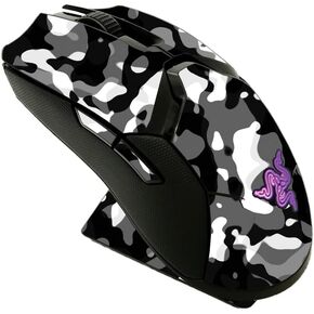 MightySkins Skin Compatible with Razer Viper Ultimate - Black Modern Camo | Protective, Durable, and Unique Vinyl Decal wrap Cover | Easy to Apply and Change Styles | Made in The USA
