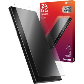 ZAGG Fusion Samsung Galaxy S25 Ultra Screen Protector – Unbreakable Hybrid Polymer, Fingerprint Scanner Compatible, High-Definition Clarity, InvisibleShield, Easy Installation