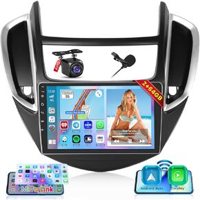 Roinvou 2+64G Radio for Chevrolet Chevy Trax 2014 2015 2016 Android 13 Car Stereo Wireless Carplay, 9 inch Touch Screen for Trax Android Auto