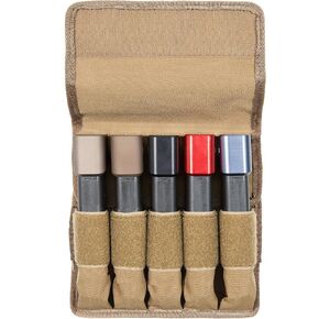 TUFF 5 In Line Magazine Pouch (1000D Coyote Brown, B92f/GL 17/20/21/22/P226)