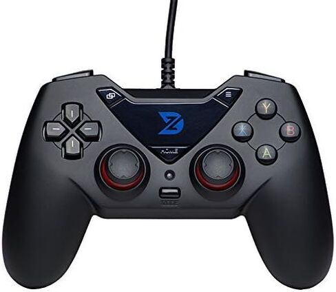 ZD-C Wired Gaming Controller USB Gamepad for PC(Windows XP/7/8/10) & Playstation 3 & Android & Steam (C-Black) (Renewed) in Saudi Arabia
