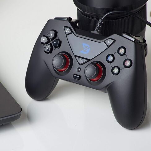 ZD-C Wired Gaming Controller USB Gamepad for PC(Windows XP/7/8/10) & Playstation 3 & Android & Steam (C-Black) (Renewed) in Saudi Arabia