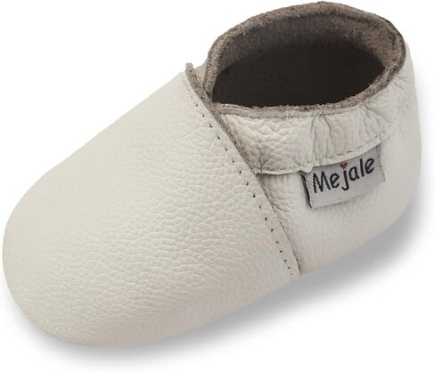 Mejale Baby Boy Girl Shoes Soft Soled Leather Moccasins Anti-Skid Infant Toddler Prewalker in Saudi Arabia