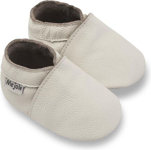 Mejale Baby Boy Girl Shoes Soft Soled Leather Moccasins Anti-Skid Infant Toddler Prewalker in Saudi Arabia