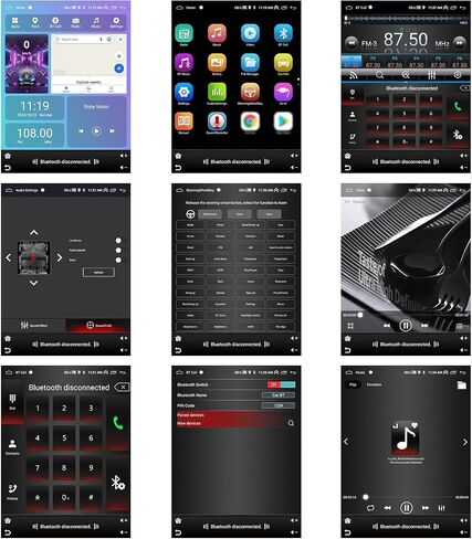[2+64g] inefala لـ Honda CRV 2007-2011 Android Car Radio Stereo مع Carplay Android Auto ، 9.7 بوصة HD الشاشة اللمس العمودية مع GPS WiFi in Saudi Arabia