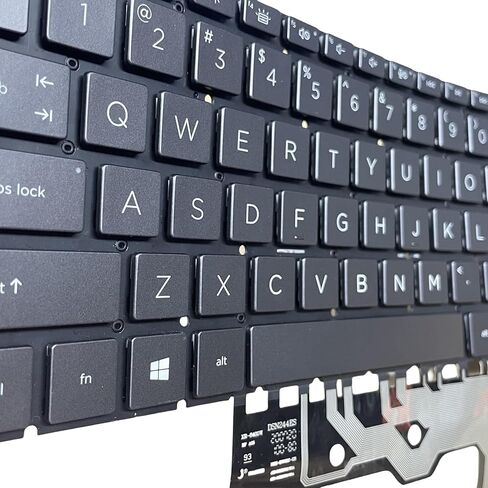 لوحة مفاتيح جديدة في الولايات المتحدة لسلسلة HP Envy X360 15-EE 15M-EE 15-ED 15M-ED 17-CG ، HP ENVY 15M-EE0013DX 15M-EE0023DX 15M-ED0023DX TPN-C149 TPN-W140 AE09U018 أسود الأسود مع الإضاءة الخلفية in Kuwait