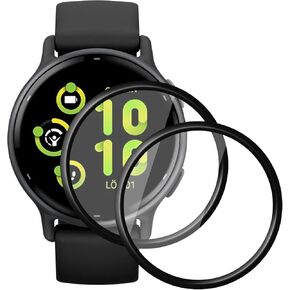 [2 Pack Screen Protector for Garmin vivoactive 5,3D Full Coverage Anti-Scratch Bubble Free HD Clear Flexible (Not Glass) Protector Film for Garmin vivoactive 5