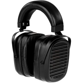 Monolith AMT Headphones - Open Back Design, Comfort with Changeable Earpads, Mini 4-Pin XLR Headphone Connectors, 32 Ohm Nominal Impedance, 6 Foot Cable and 1/4 Inch to 3.5mm Adapter, Black
