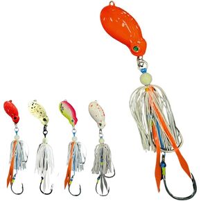 Snap Bait Frothy Okky Fishing Lures & Jigs for Freshwater and Saltwater Fish. Forged Carbon Hooks. Replicates The Swimming Action of a Small Octopus. Frothy Okky.