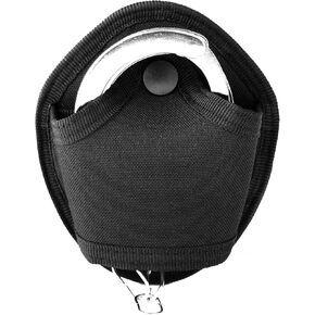 Handcuff Holder Case Open Top Handcuff Holder Holster Law Enforcement Military Standard Handcuff Pouch for Duty Belt Loop Police with Trusted Gear Handcuff Holster Black Handcuff Case