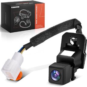 A-Premium Park Assist Camera Rear View Backup Reverse Camera Compatible with Select Honda Models - 2016 HR-V HRV - Replace# 39530T7A003