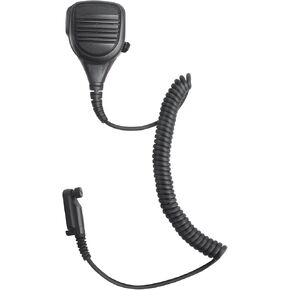 Two Way Radio Shoulder Mic Remote Speaker Microphone with 3.5mm Audio Jack for Hyt Hytera HP602 HP682 PD682i PD662i Walkie Talkie (Black), RE027