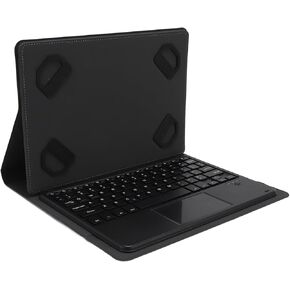 Magnetic Tablet Keyboard Case with Touchpad, Universal Detachable Tablet Keyboard Case for 9in to 11in Tablet, BT ABS Tablet Keyboard Case for iOS