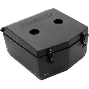 SuperATV RZR Cooler/Cargo Box For 2014-2023 Polaris RZR XP 1000 / XP 4 1000 | Insulated to Keep Drinks Cold | Holds 30 Liters | Built in Drain Plug | Sealed Lid