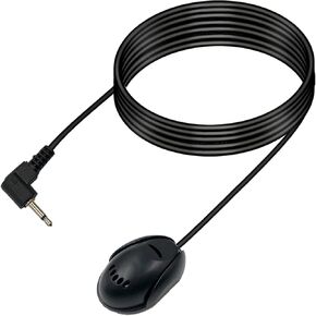 2.5mm Car Microphone Assembly Compatible with Pioneer for Car Vehicle Head Unit Audio Stereo Radio GPS DVD,Plug and Play