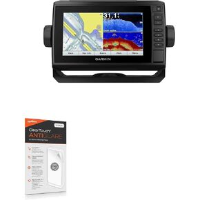 BoxWave Screen Protector Compatible with Garmin echoMAP Plus 73cv - ClearTouch Anti-Glare (2-Pack), Anti-Fingerprint Matte Film Skin for Garmin echoMAP Plus 73cv