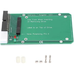 Zopsc IDE to PATA Adapter with Anti Backinsert Design, for 2.5 inch Notebook Hard Drive, 44 Pin IDE to 40 Pin 3.5 inch Desktop PATA Port, for 98SE Me 2000 Vista