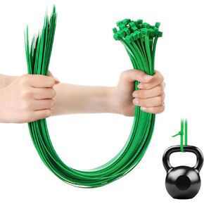 12 Inch Zip Ties Heavy Duty (Pack of 100), Zip Ties with 100lbs Tensile Strength, Self-Locking Adjustable Cable Ties, UV Resistant Indoor and Outdoor Zip Tie for Home, Office