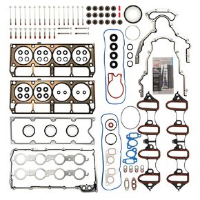 Head Gasket Set Kit, Engine Cylinder Head Gasket Kit Fit for 2002-2003 Silverado 1500/Sierra 1500/Escalade 5.3L, 2002-2003 Tahoe/Suburban 1500/Avalanche 1500/Yukon/Yukon XL 1500 Gasket OEM ES72173