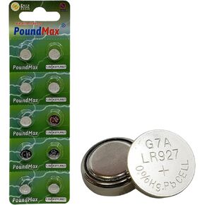 AG7 LR927 Batteries 1.5v Alkaline Button Cell Battery - 10 Count