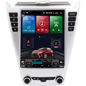 Car Radio for Chevrolet Equinox Explorer 2010-2017 Carplay Auto Android 12.0 Car Stereo GPS Navigation Tesla Style with DSP in Dash Headunit Multimedia Player Audio (High Version-with Lock)
