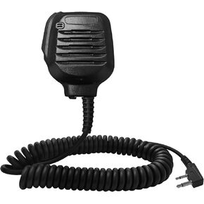Akoree KMC-45D Shoulder Speaker Mic Remote Speaker Microphone with Earpiece Jack for Kenwood TK430 TK2000 TK3000 TK3201 TK2160 TK3160 TK2402 TK2312 NX220 NX240 NX340 Heavy Duty Speaker Mic