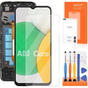 for Samsung Galaxy A03 Core Screen Replacement for Samsung A03 Core LCD Display SM-A032M SM-A032F LCD Digitizer Touch Screen Assembly Repair Parts with Frame
