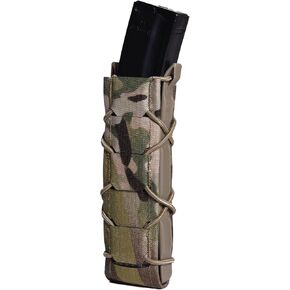 High Speed Gear Extended Pistol Taco Gen 2 | Laser Cut MOLLE Single Mag Pouch | Made in The USA (Multicam)