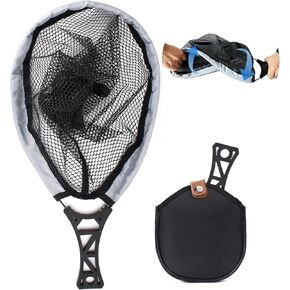 Foldable Fly Fishing Net Trout Net Catch and Release Net Landing nets for Fishing