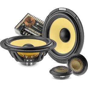Focal ES 165 K2S - K2 EVO 6.5" Shallow 2-Way Component Speaker Kit - Pair