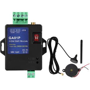 GSM Power Failure Alarm, Send SMS Alert to 6 Preset Phones, Smart & Slim GSM Design Box, Support Connecting Different Sensors