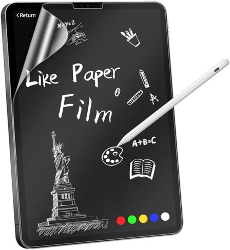 Pet Paperfeel Screen Protector لـ Lenovo Tab M11 Tablet 11.0 "، 2 PCS Matte Finish Paper Paper Film ، Drawing ، Writing with the Stylus Pen Like On Paper in Kuwait