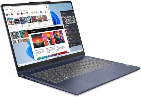 Lenovo IdeaPad 5i 2-in-1 Laptop, 14" WUXGA (1920 x 1200) Intel® Core™ 5 120U Processor 8 GB LPDDR5 512 GB SSD 83DT0002US in Saudi Arabia