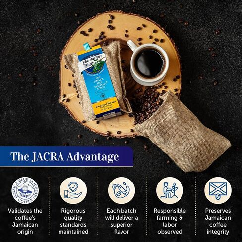 Plantation Blue 100% Blue Mountain Coffee Medium Roast Whole Beans from Jamaica (8oz) in Saudi Arabia