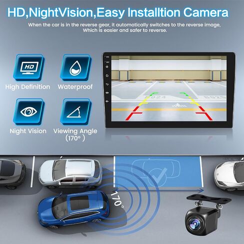 [2+64GB] Inefala for Lexus RX300 RX330 RX350 RX400H 2004-2009 Android Car Radio Stereo with Wireless CarPlay Android Auto, 9 Inch HD Touchscreen with GPS WiFi BT FM/RDS SWC Canbus Backup Camera MIC in Saudi Arabia