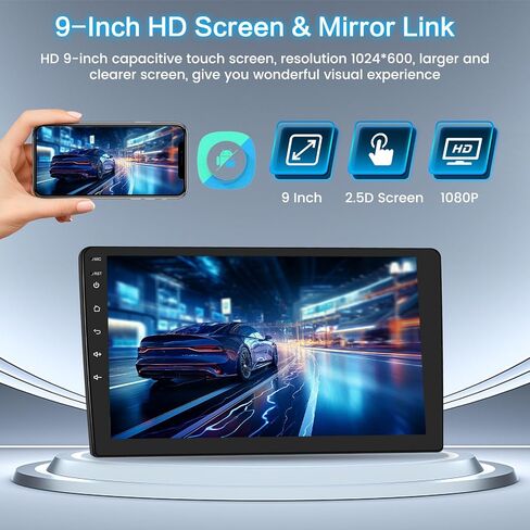 [2+64GB] Inefala for Lexus RX300 RX330 RX350 RX400H 2004-2009 Android Car Radio Stereo with Wireless CarPlay Android Auto, 9 Inch HD Touchscreen with GPS WiFi BT FM/RDS SWC Canbus Backup Camera MIC in Saudi Arabia