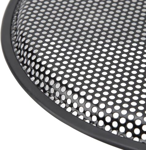 Estink 12 Inch Speaker Grill, Black Iron Mesh Round Subwoofer Speaker Circle Cover Audio Mesh Protector Guard Replacement Subwoofer Speaker Guard for Car RV Subwoofers in Saudi Arabia