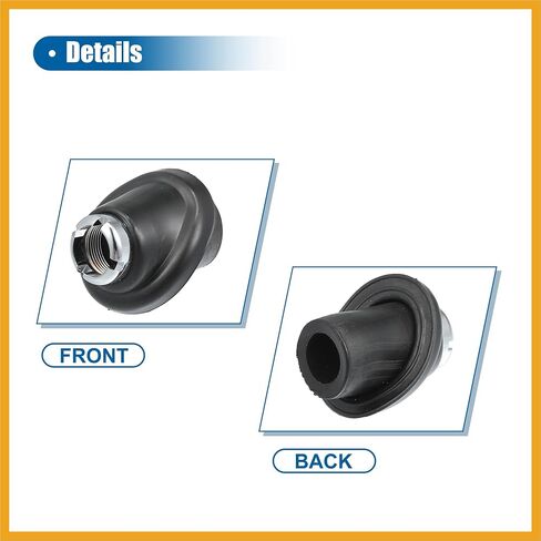 Rubber Antenna Nut Top Cap for Toyota Tacoma 1995-2004 Antenna Mount Base Adapter Replace No.86396-04010 Replacement in Saudi Arabia