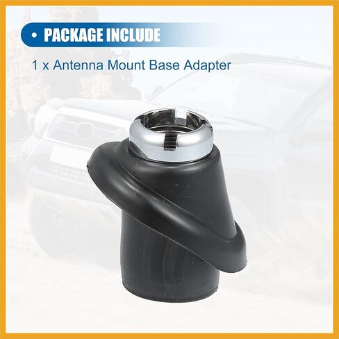 Rubber Antenna Nut Top Cap for Toyota Tacoma 1995-2004 Antenna Mount Base Adapter Replace No.86396-04010 Replacement in Saudi Arabia